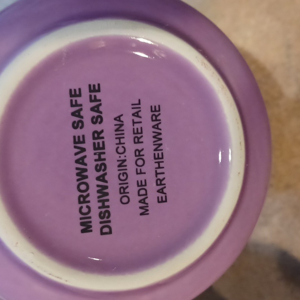 Earthenware "It's an Add to Cart Kind of Day" Purple Mug - Picture 4 of 4